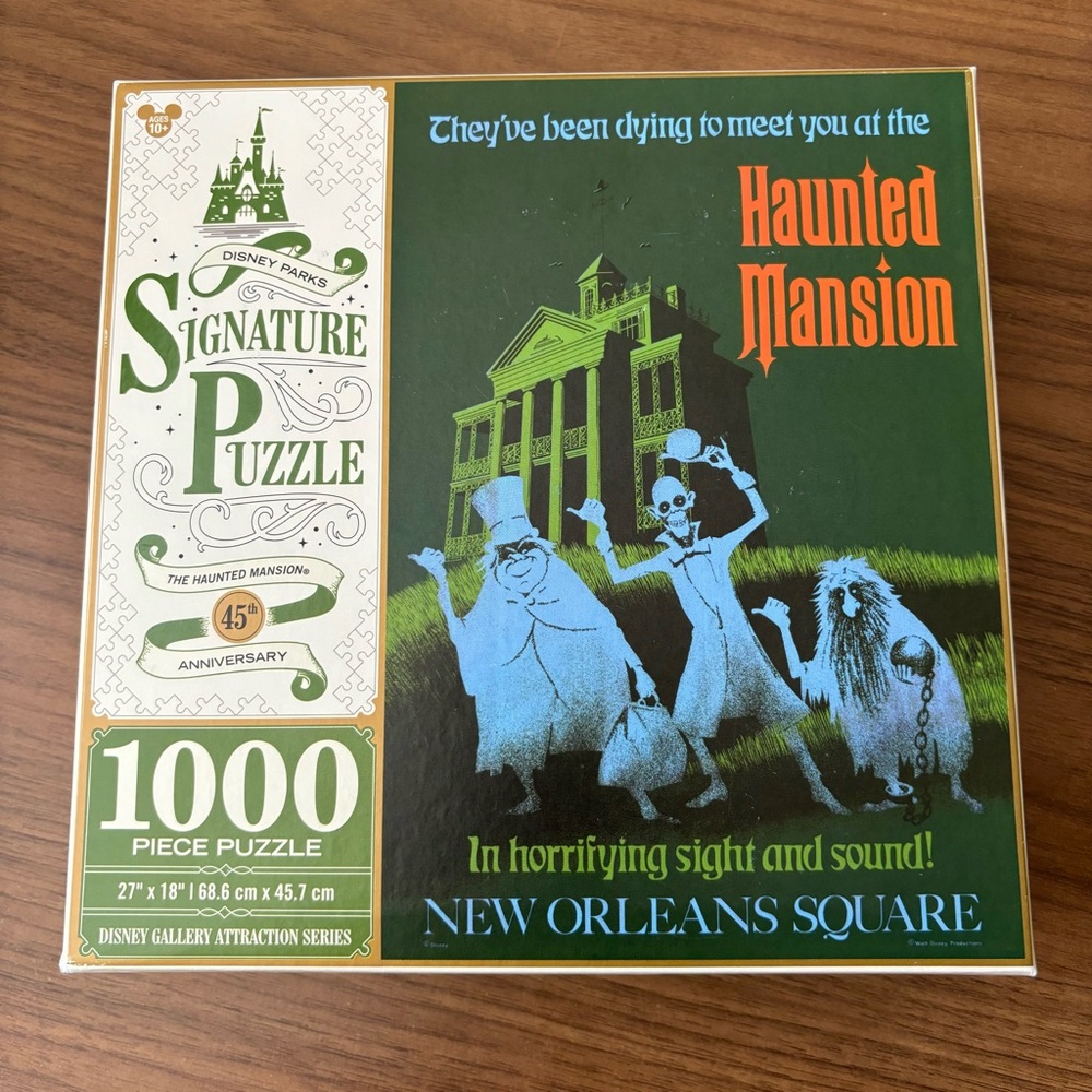 Disney Parks Signature Puzzle Haunted Mansion